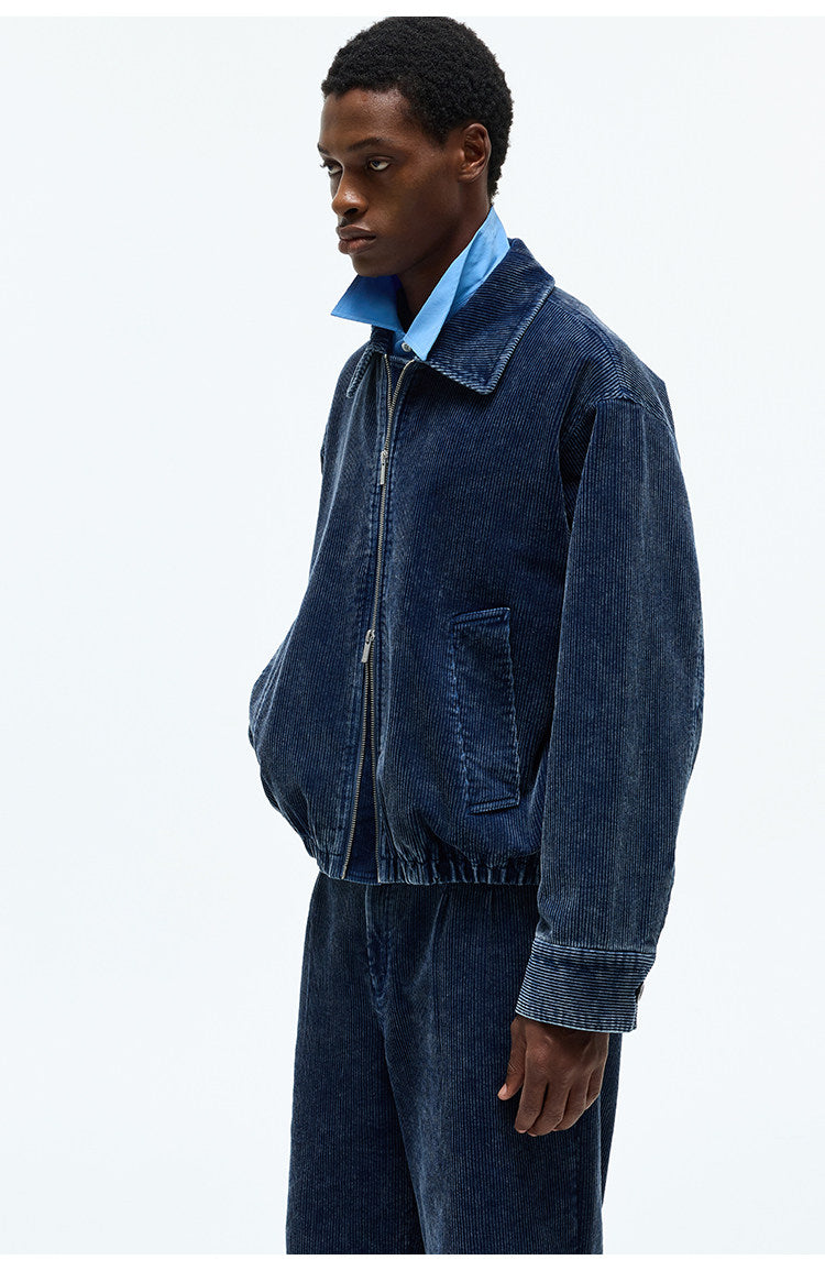 Corduroy Textured Wash Jacket