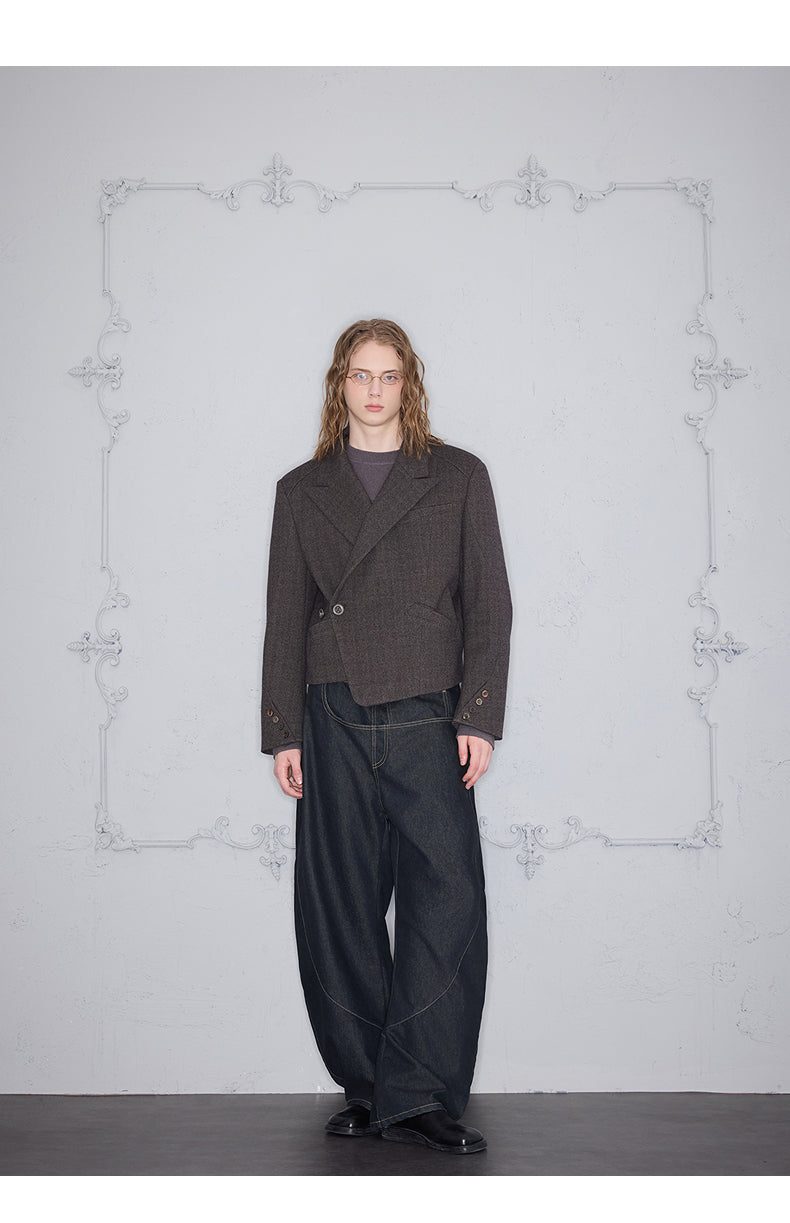 Herringbone Casual Jacket