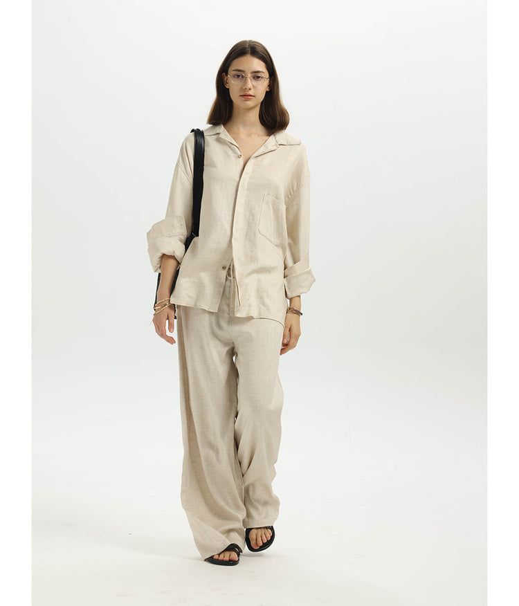 Wrinkle-resistant casual shirt