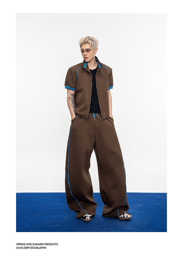 Relaxed Casual Jacket Set