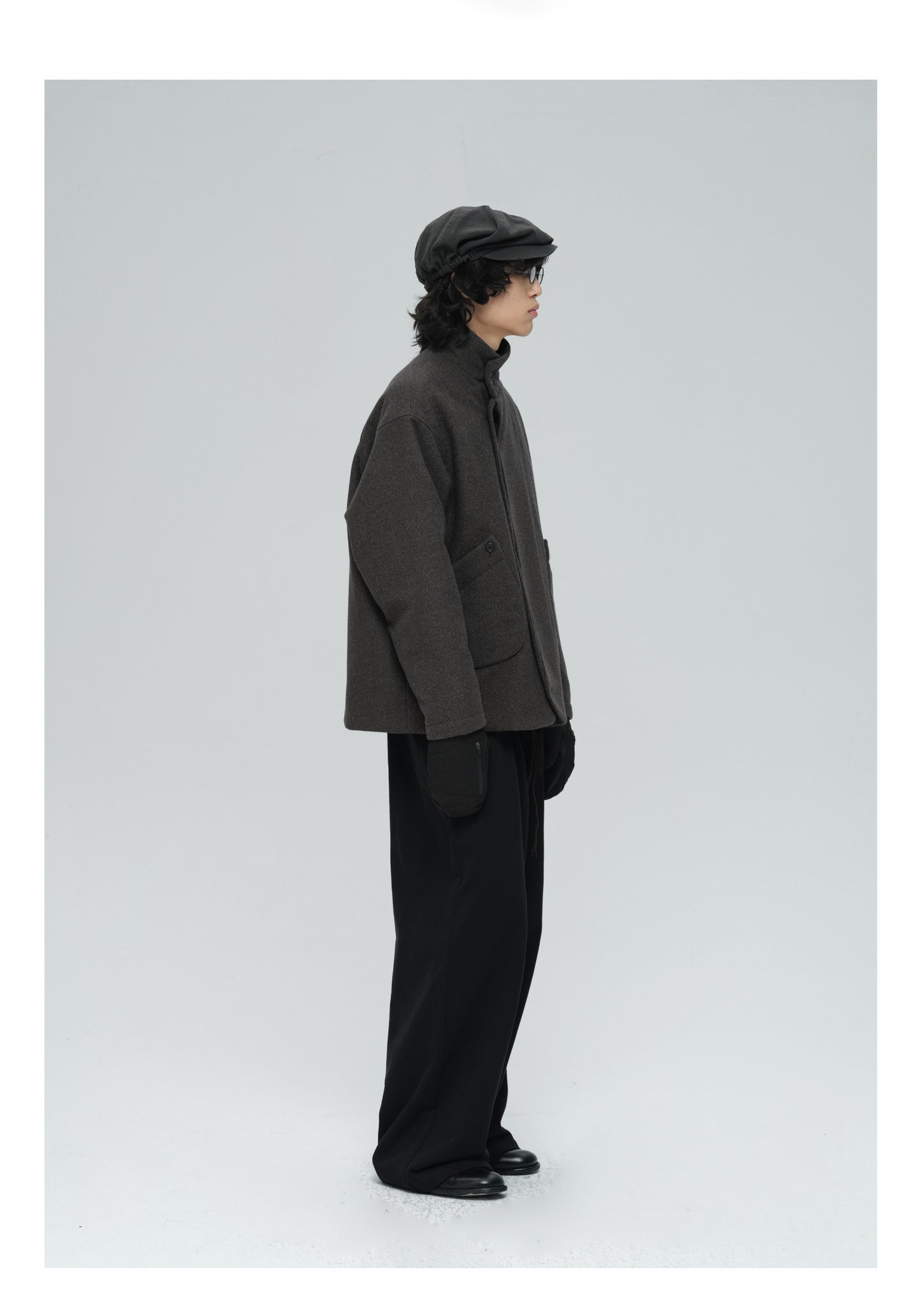 Stand Collar Thick Jacket