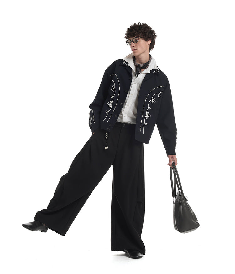 Western Cuban Collar Jacket