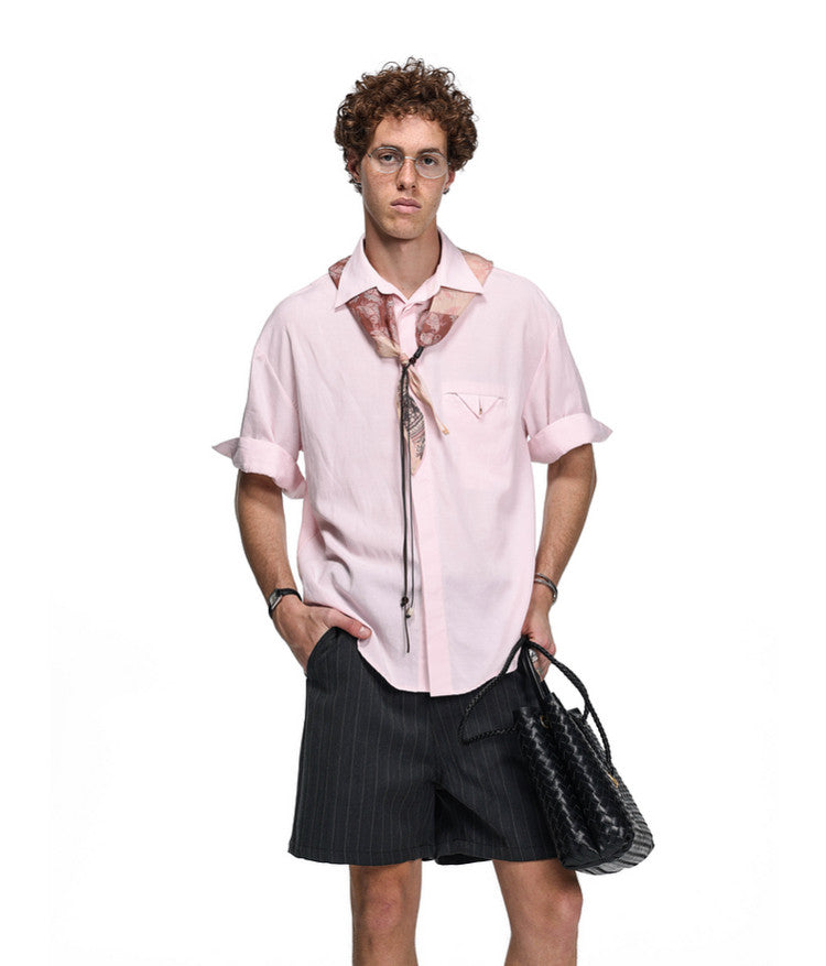 Lyocell Linen Blend Shirt