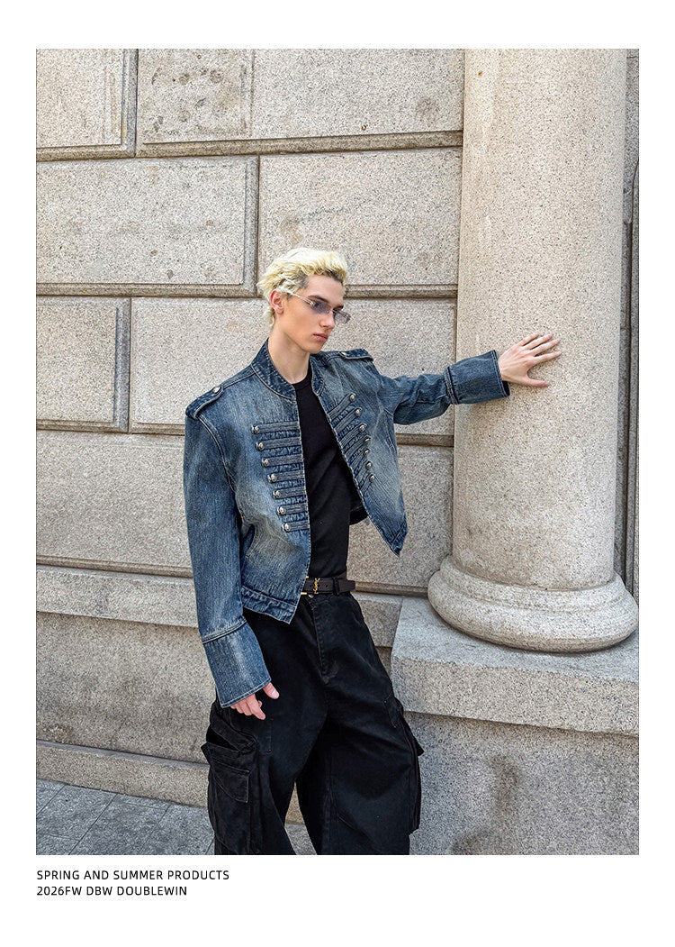 Vintage Washed Denim Jacket
