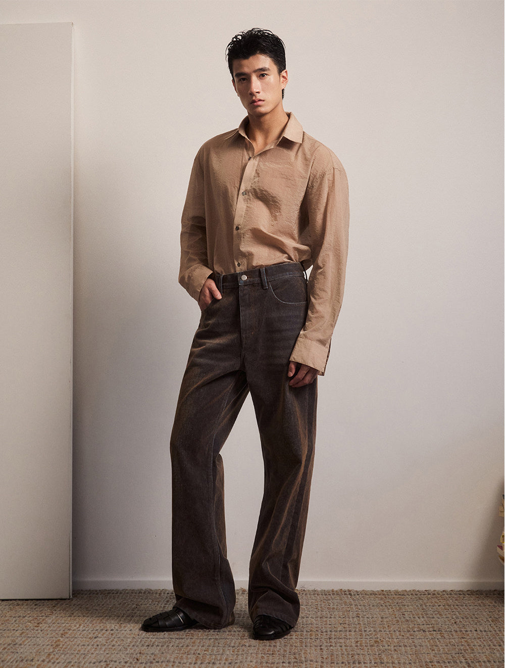 Unisex Straight Jeans