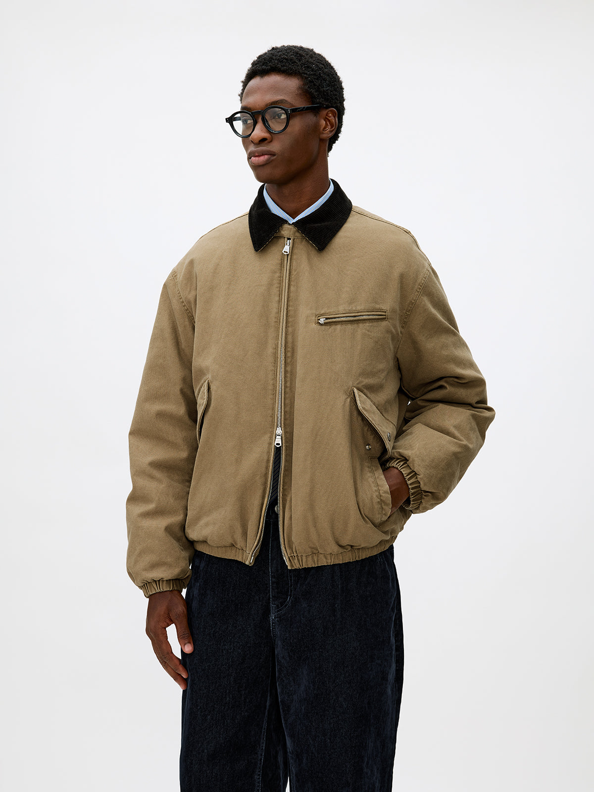 Distressed Work Jacket