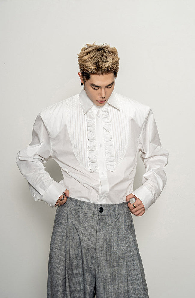 Wide-Shoulder Shirt