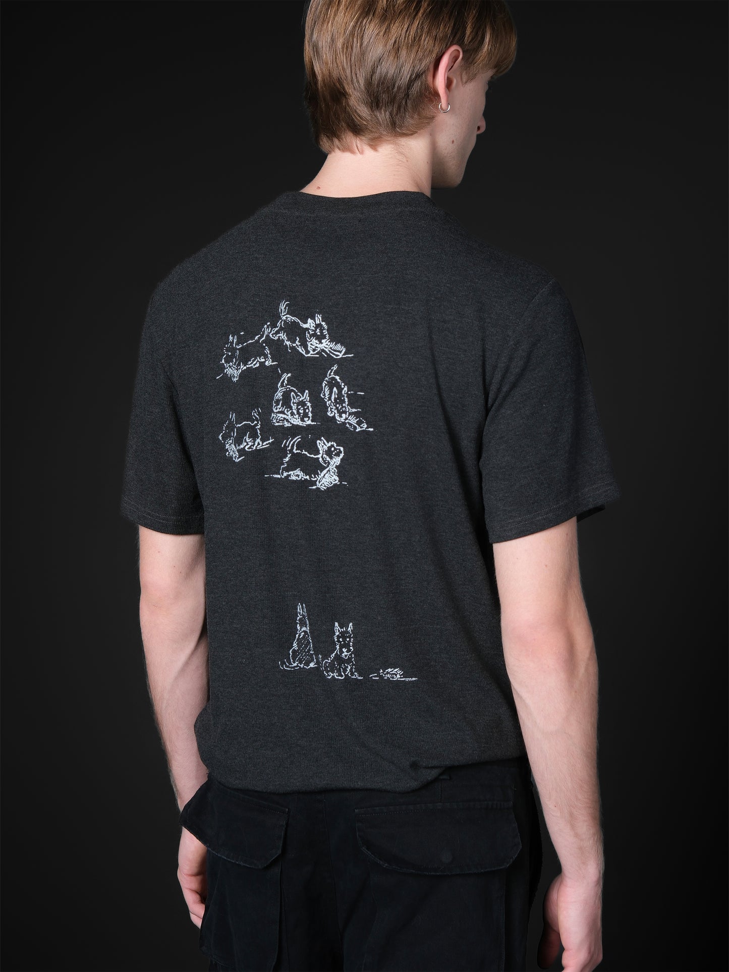 Short Wide Sleeve T-Shirt