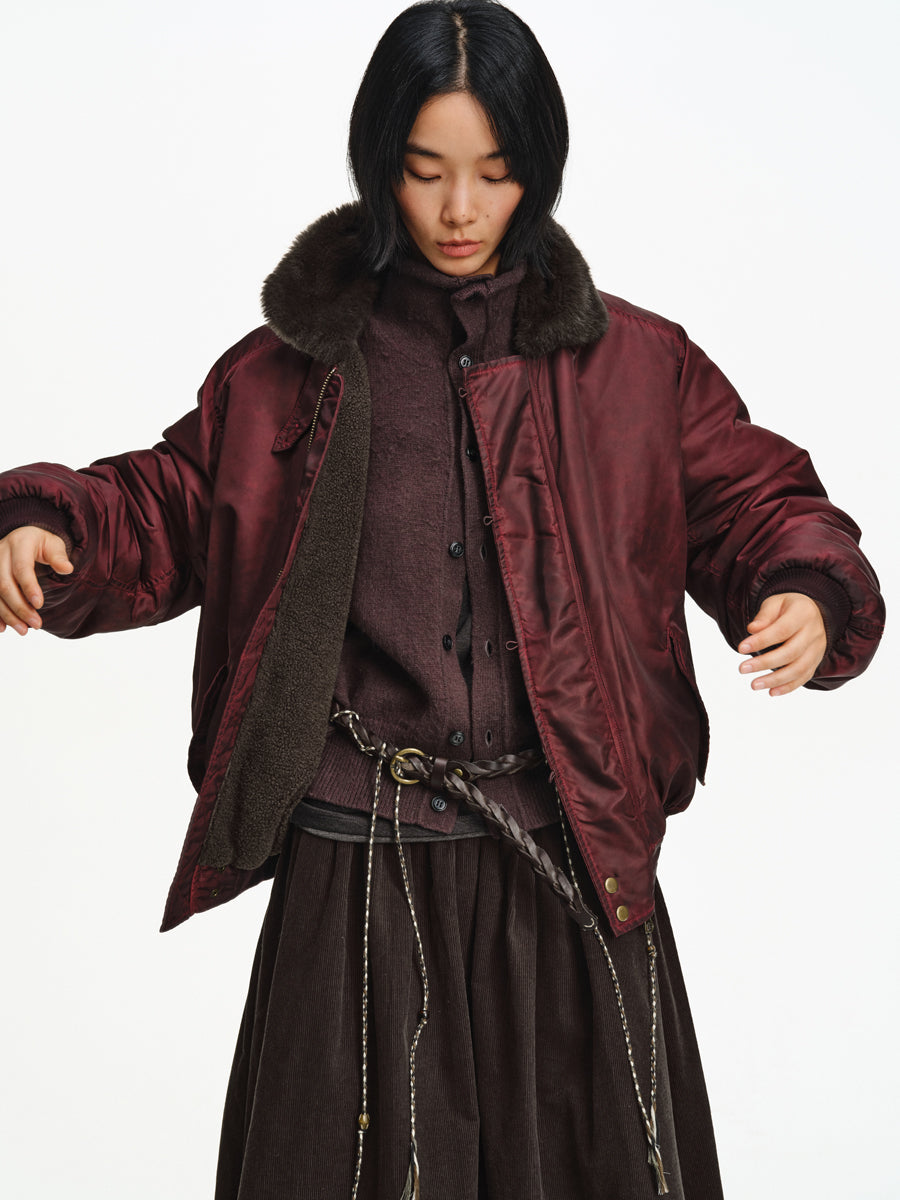 Fur Collar Cotton Jacket