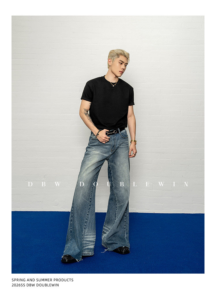 Slim-Fit Regular-Sleeve T-Shirt