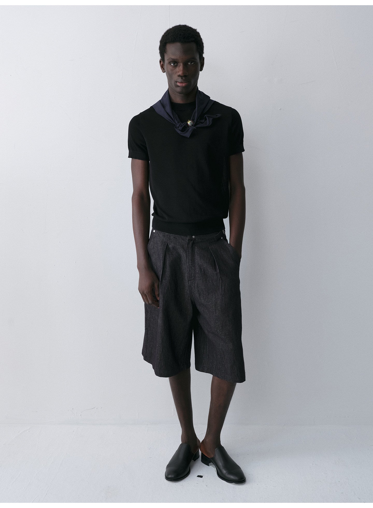 Fitted Summer Knit Shirt