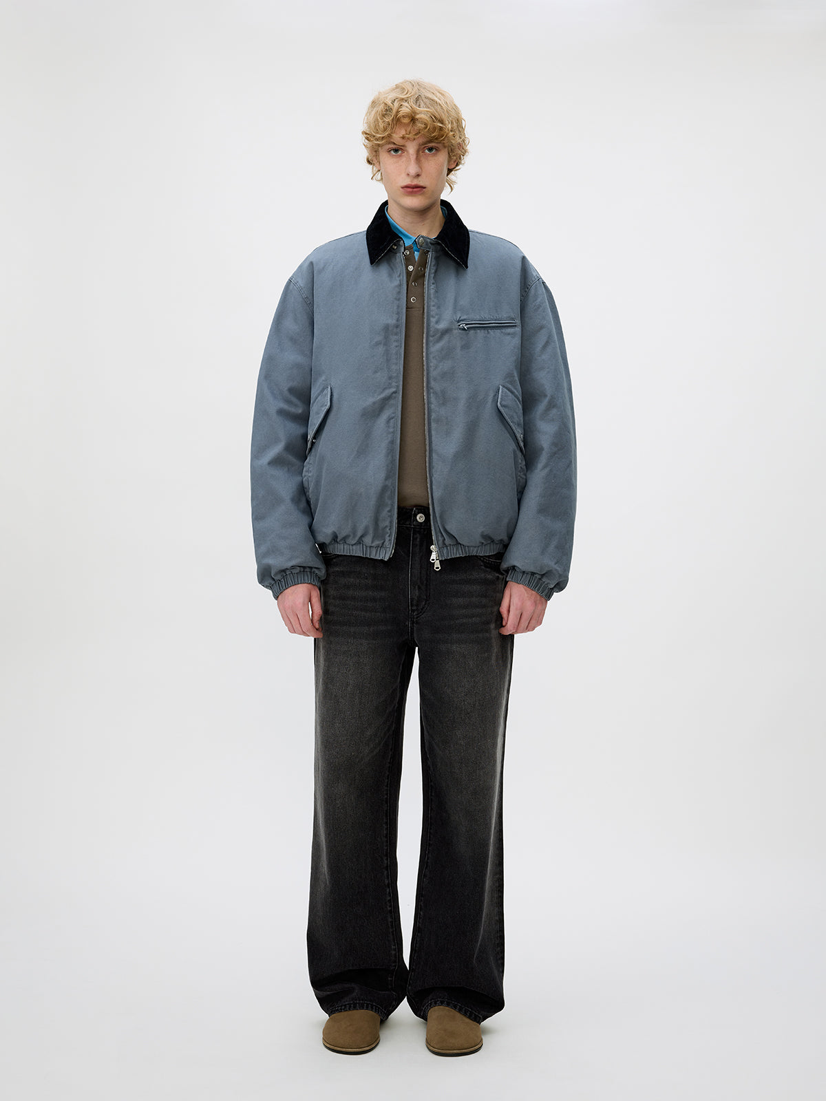 Distressed Work Jacket