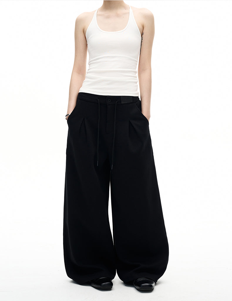 Drape Wide Leg Sweatpants