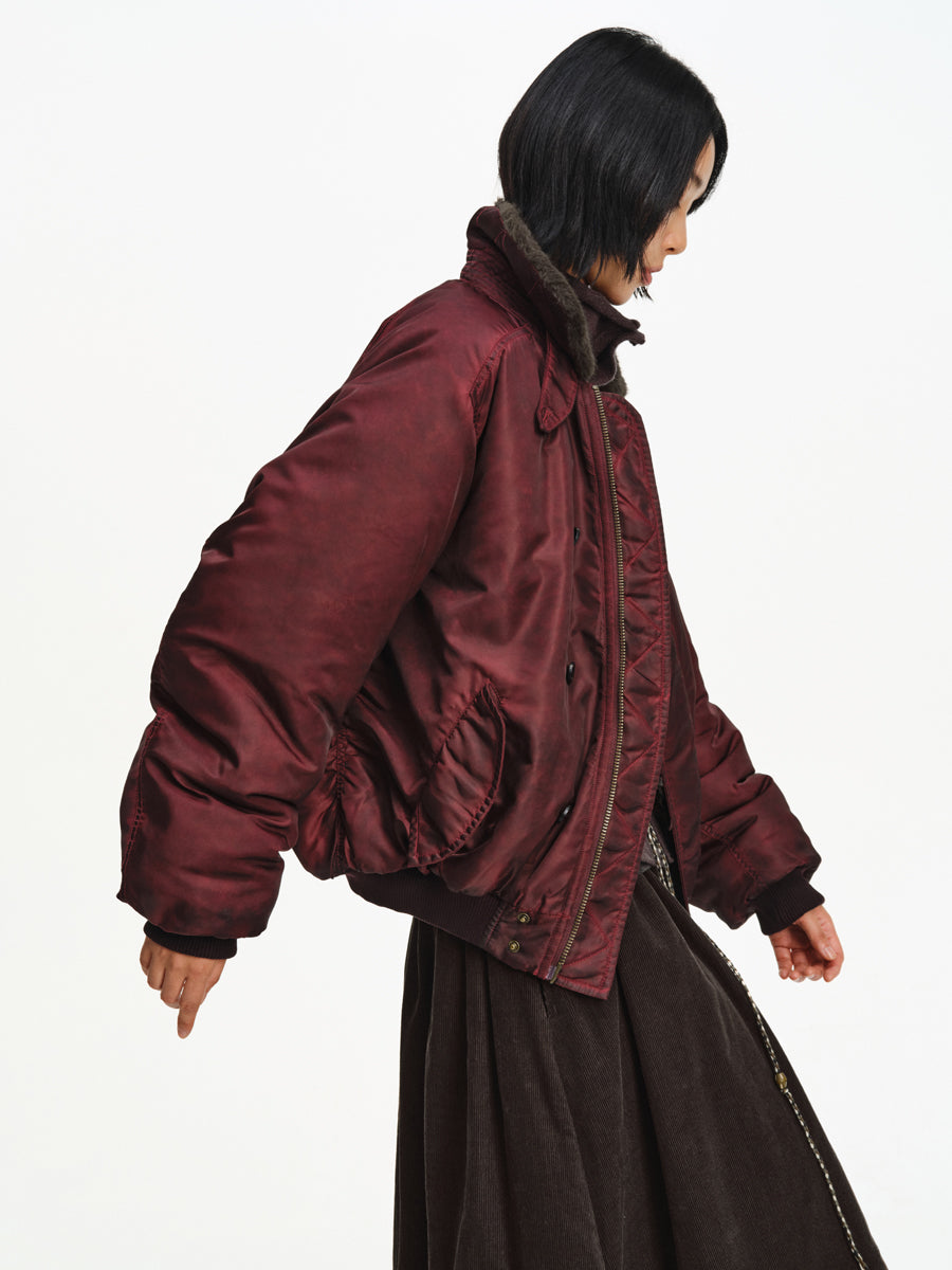 Fur Collar Cotton Jacket