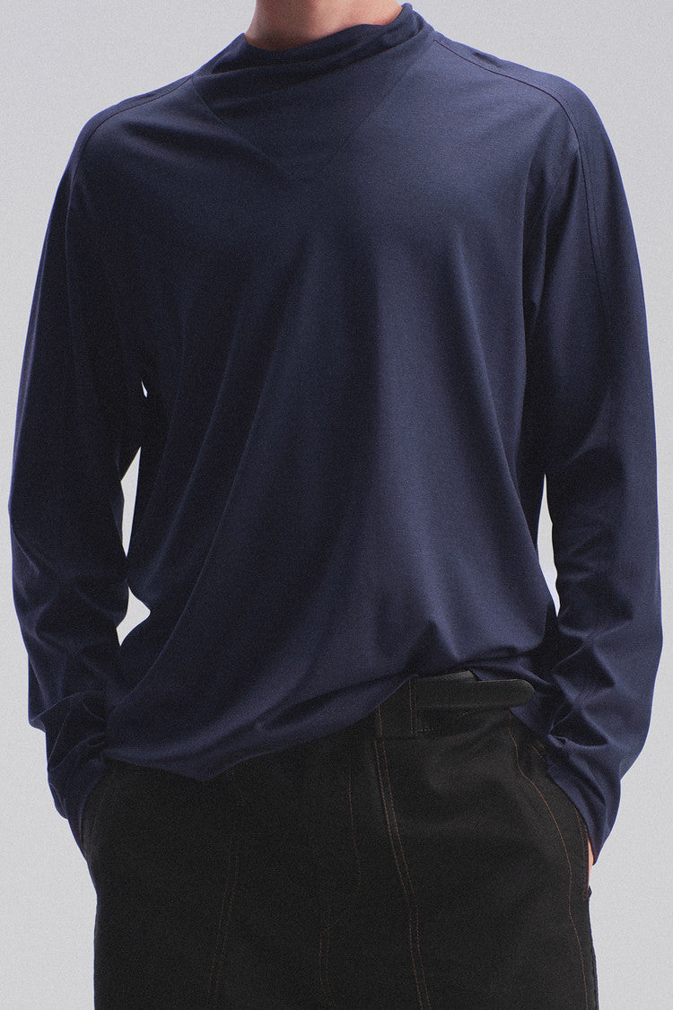 Lyocell-Wool Blend T-Shirt