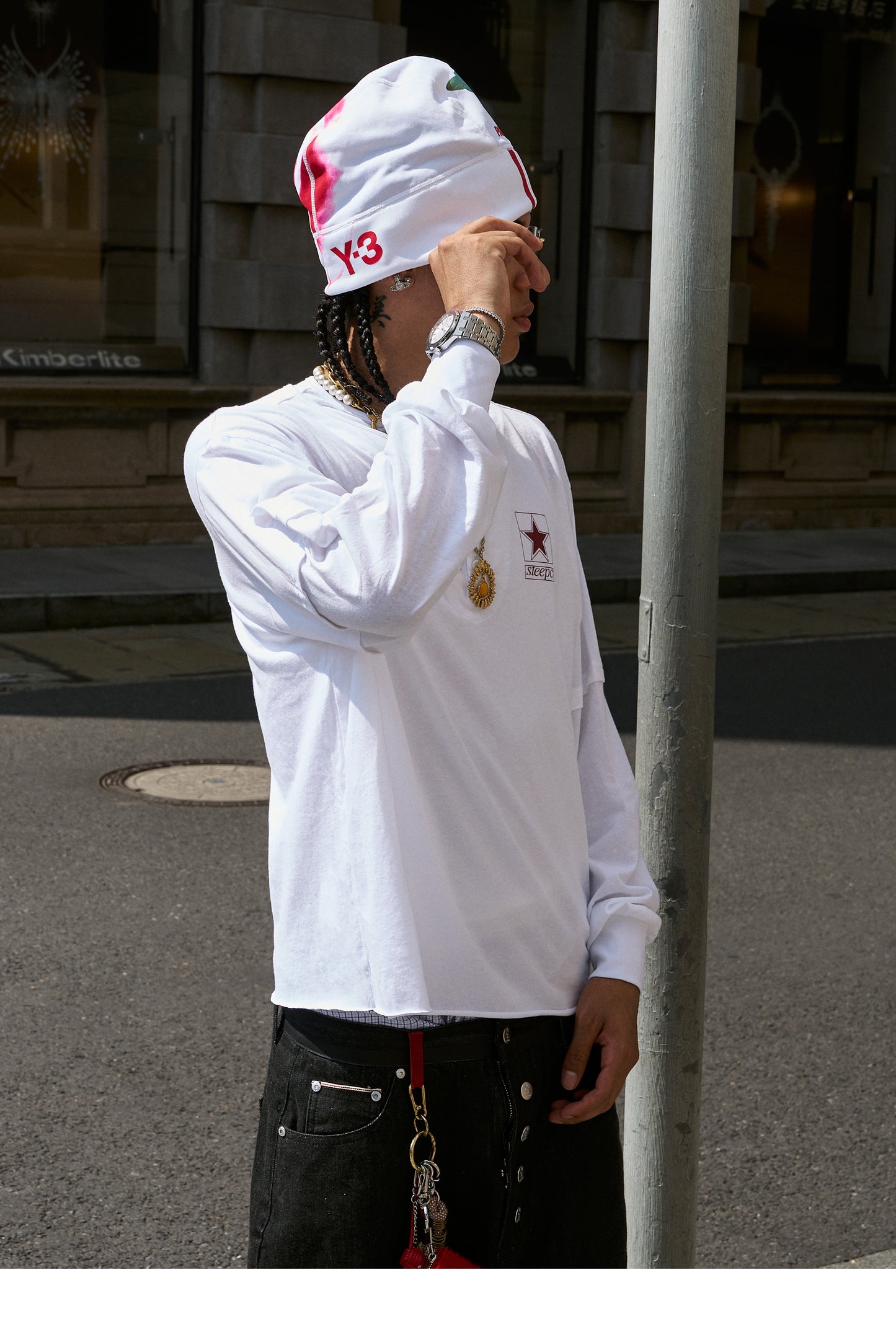 Layered Collar T-Shirt