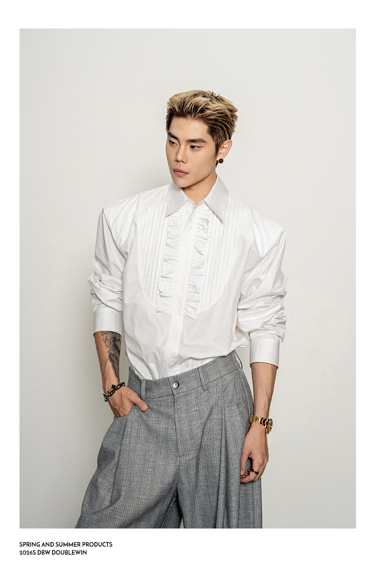 Wide-Shoulder Shirt