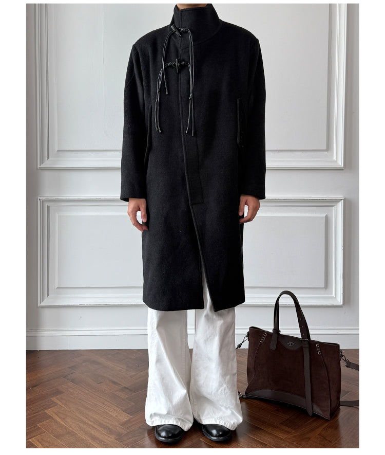 Toggle Button Wool Coat