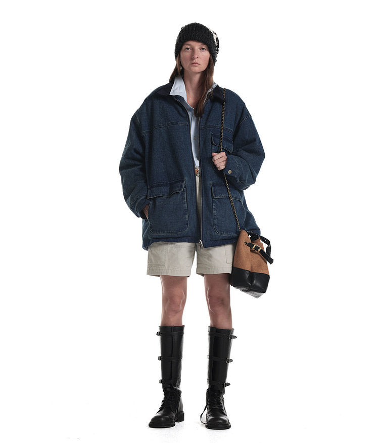 Reversible Workwear Heavyweight Denim Jacket