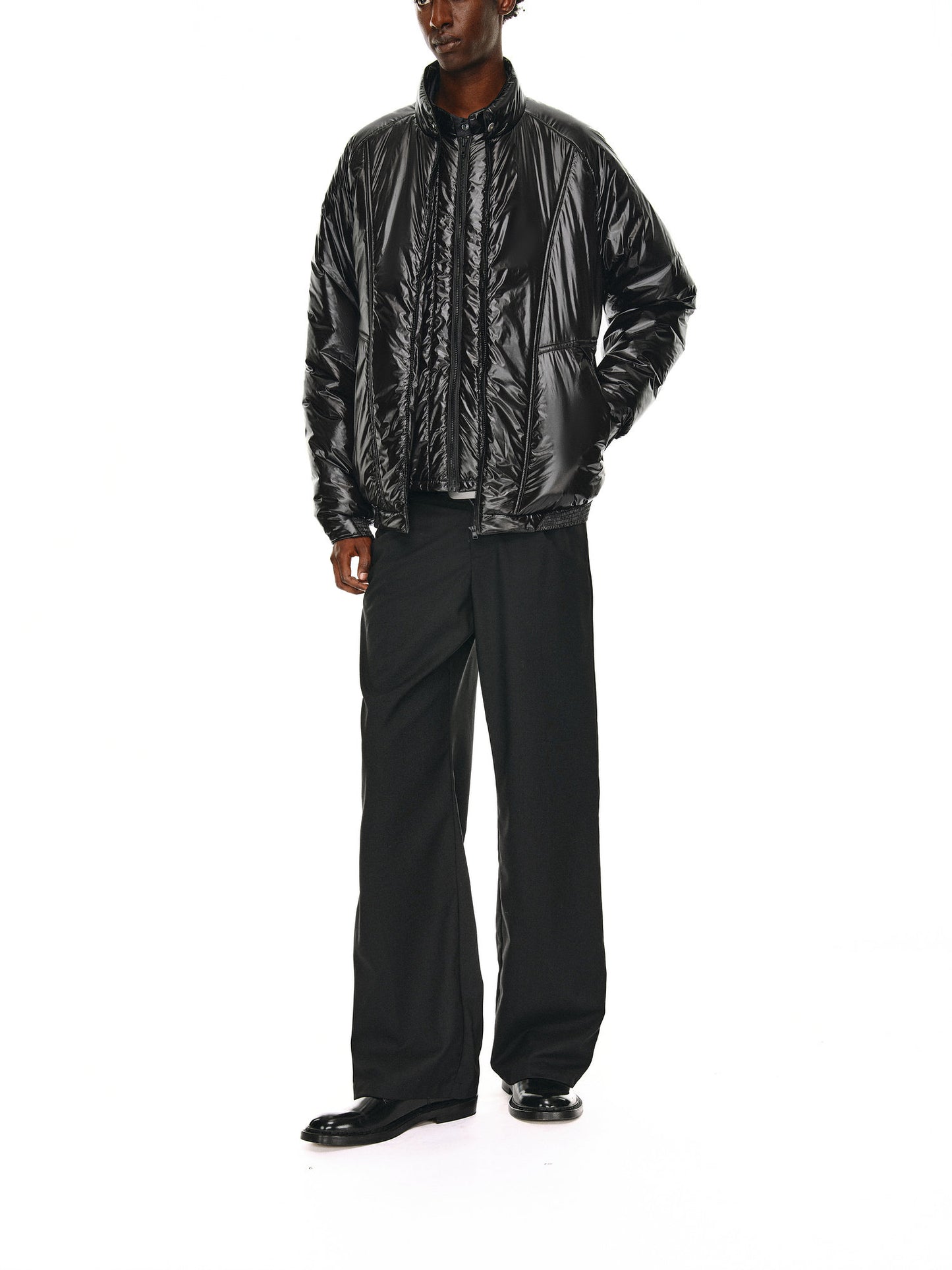 Thinsulate Faux Two-Piece Cotton Jacket