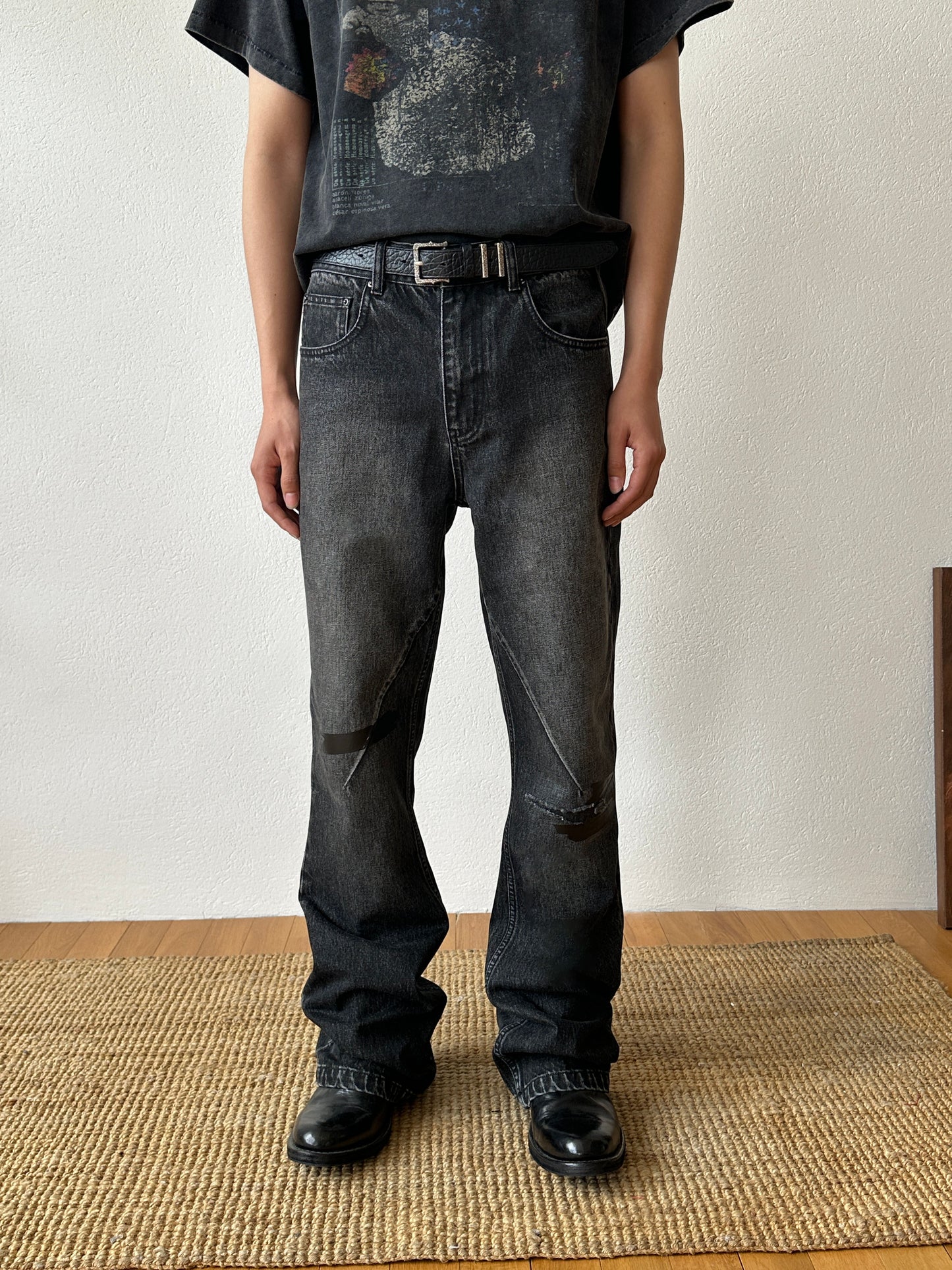 Slim Fit Straight Leg Jeans