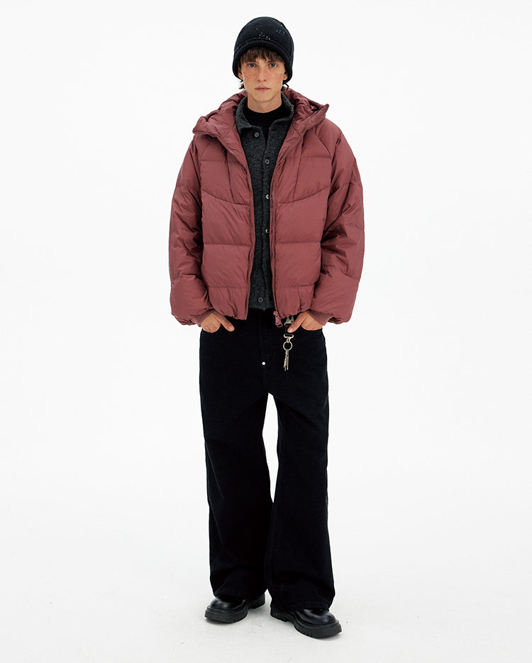 Casual Down Jacket with Hood