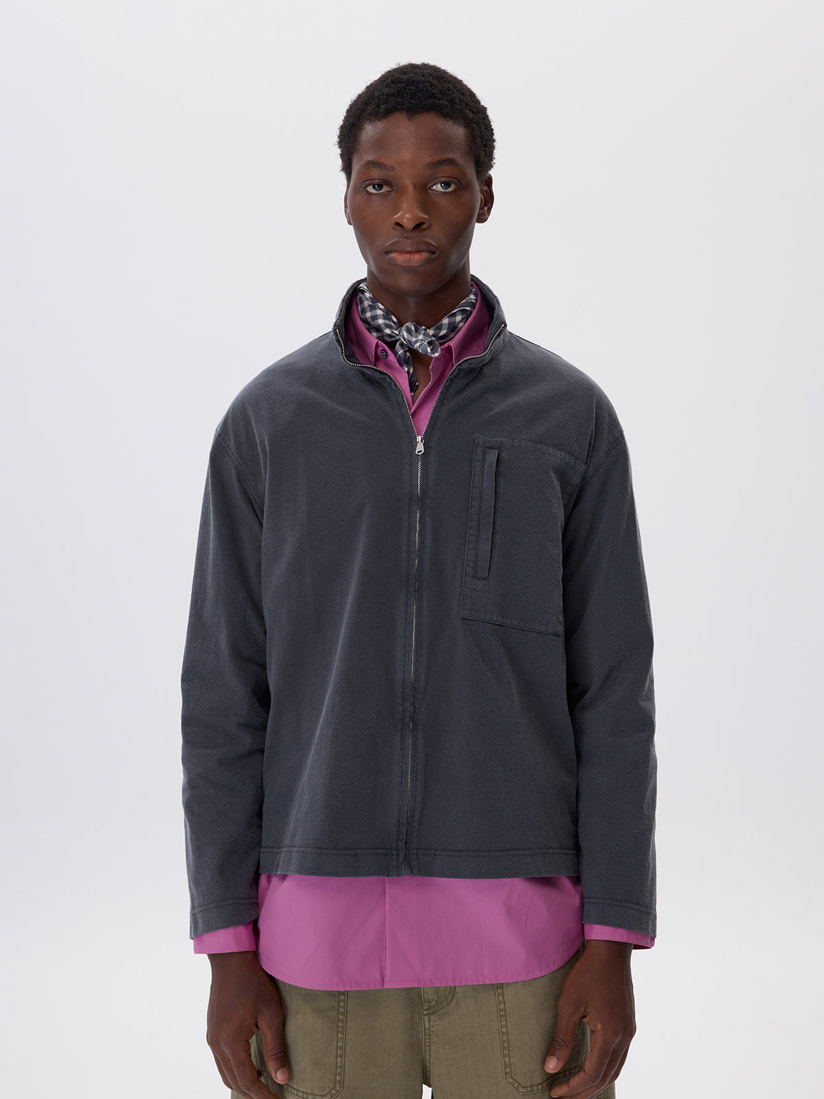 Cotton Zipper Jacket