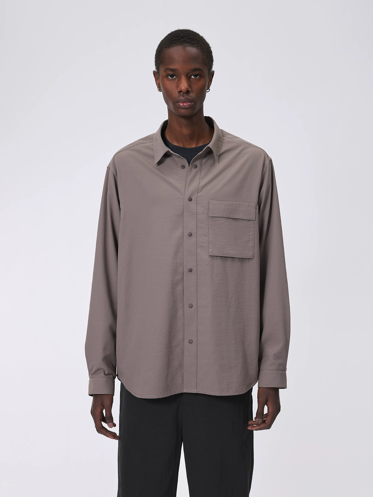 UV-cut wrinkle-resistant shirt