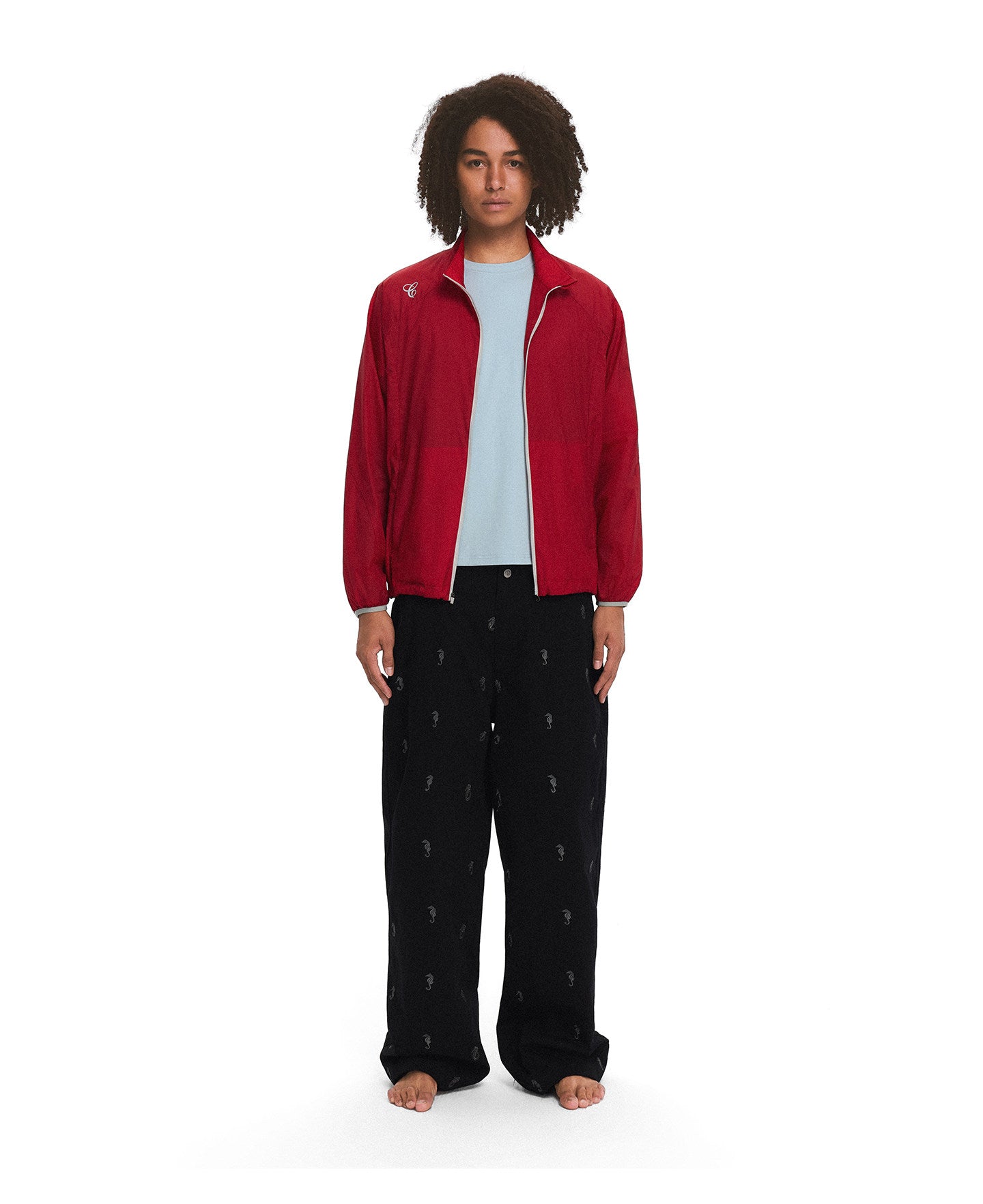 Vintage-Style Embroidered Street Casual Pants