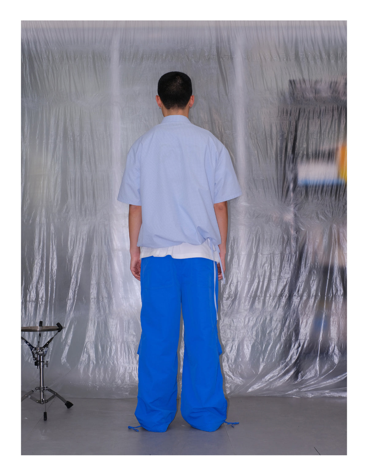 Pleated Paratrooper Pants