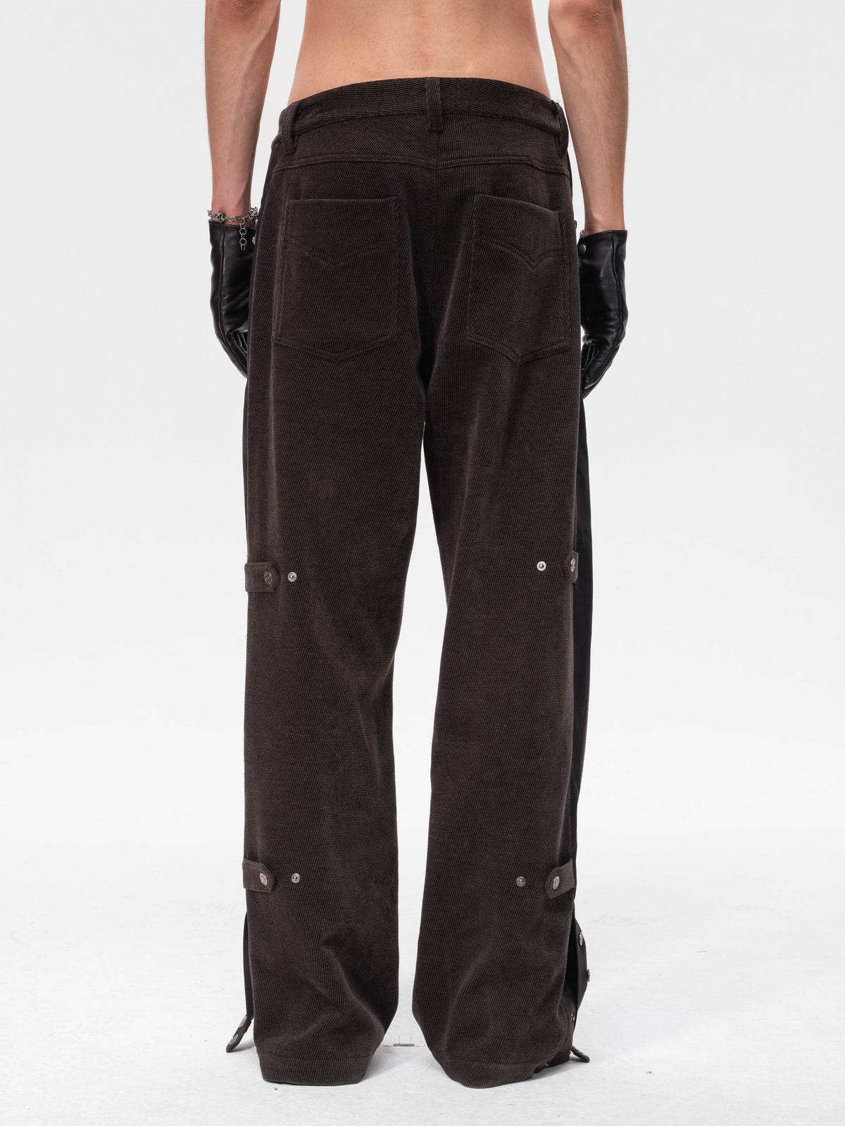 Button-Up Casual Pants