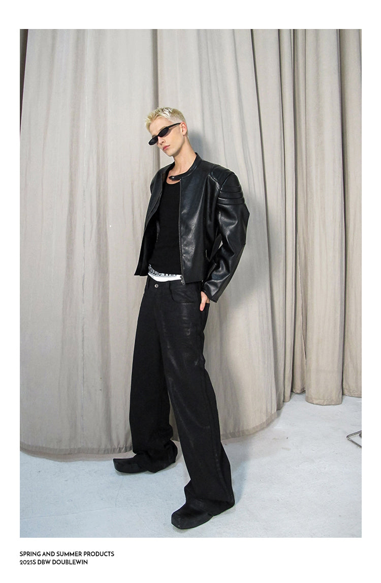 Waxed Glitter Bootcut Jeans – ULTIMUS