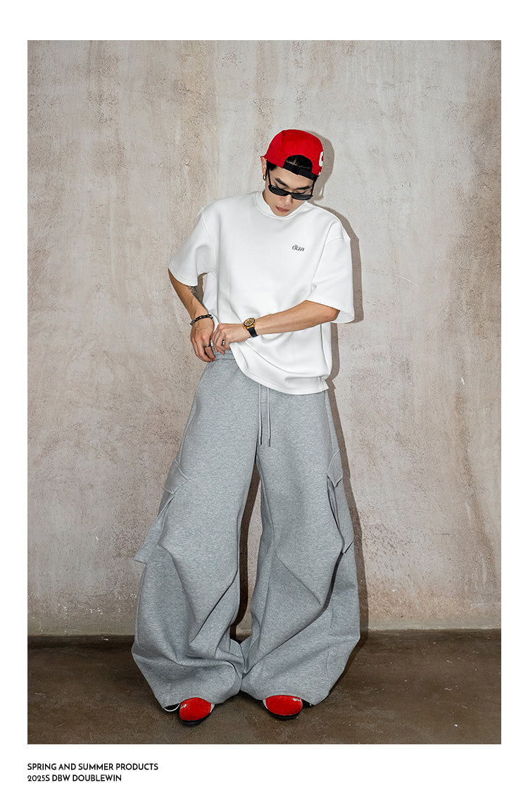 Niche Pleated Casual Pants