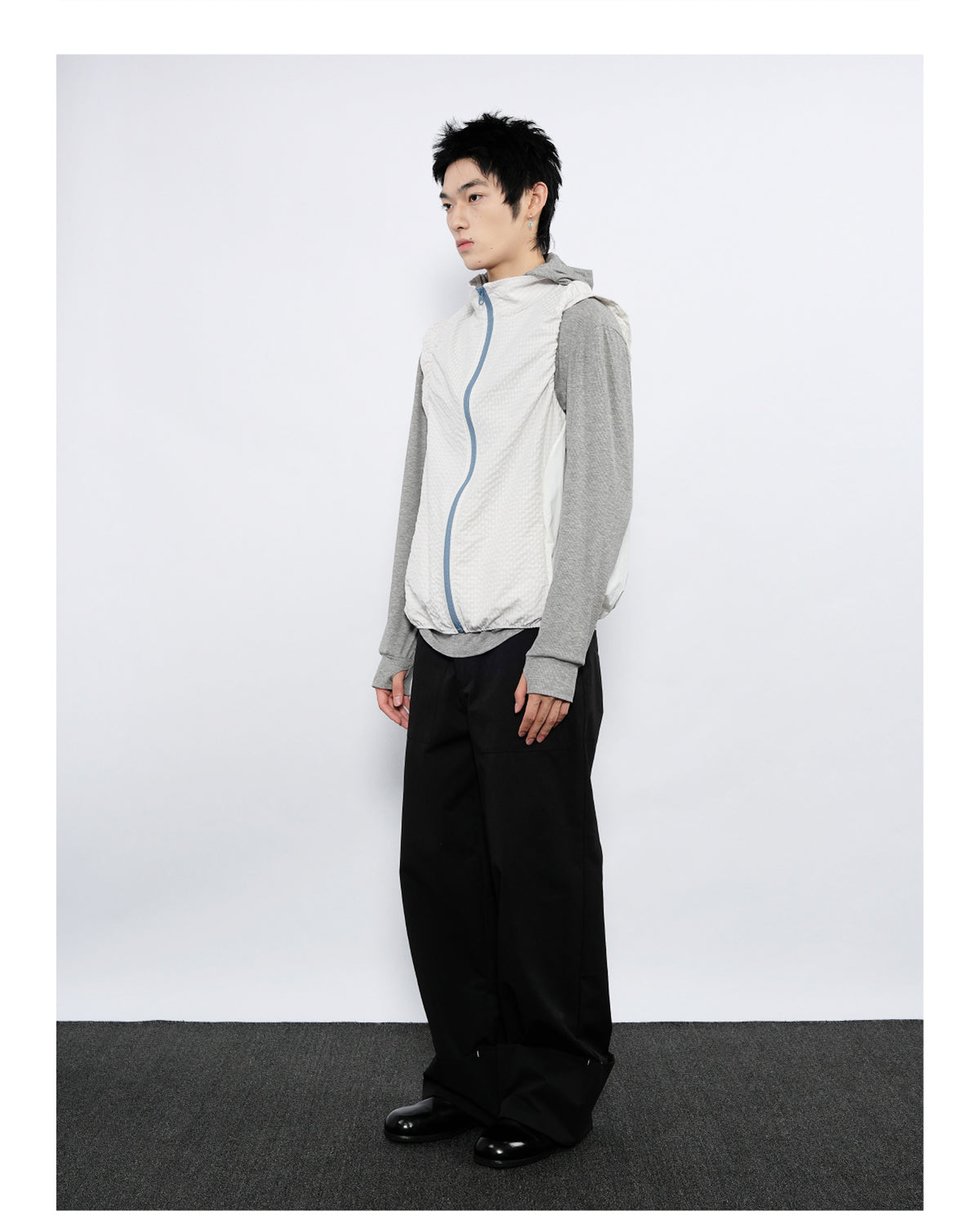 Stand Collar Casual Vest