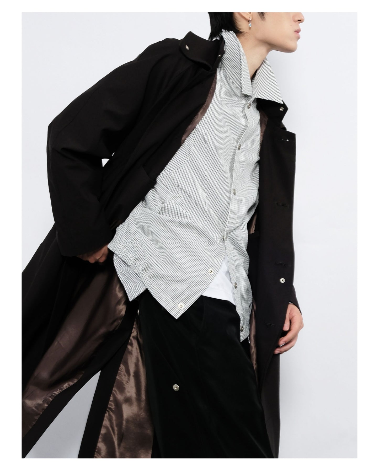 Short Checkered Shirt