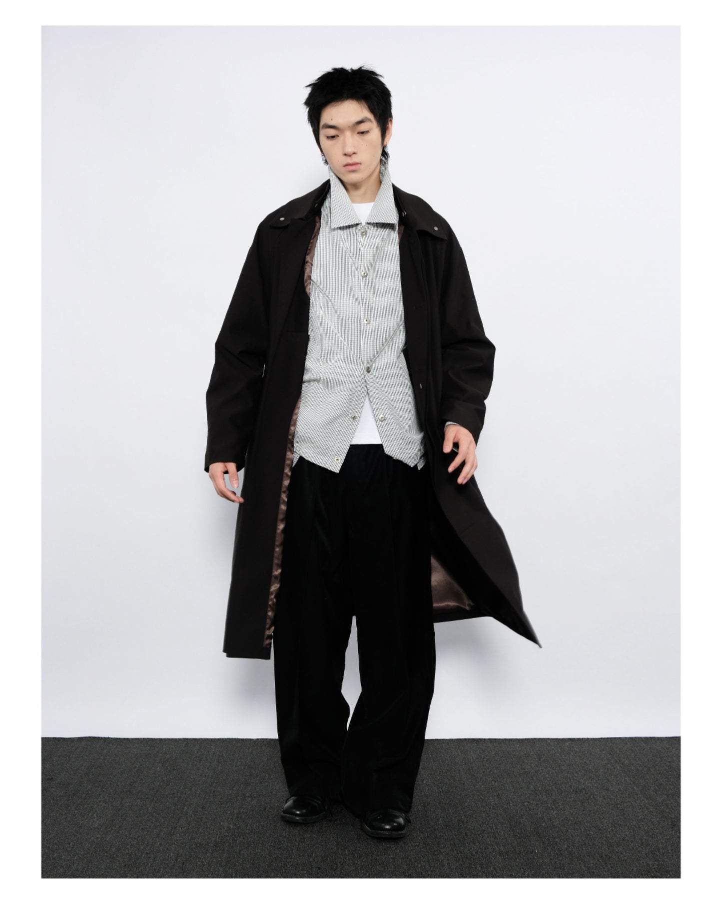 Short Checkered Shirt