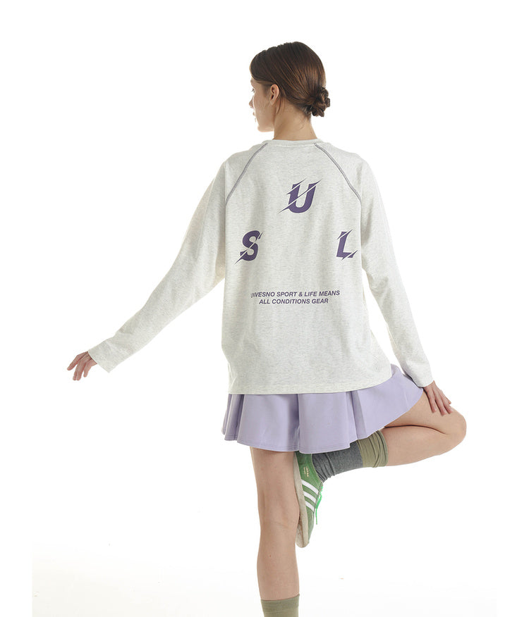 Contrast Color Raglan T-Shirt