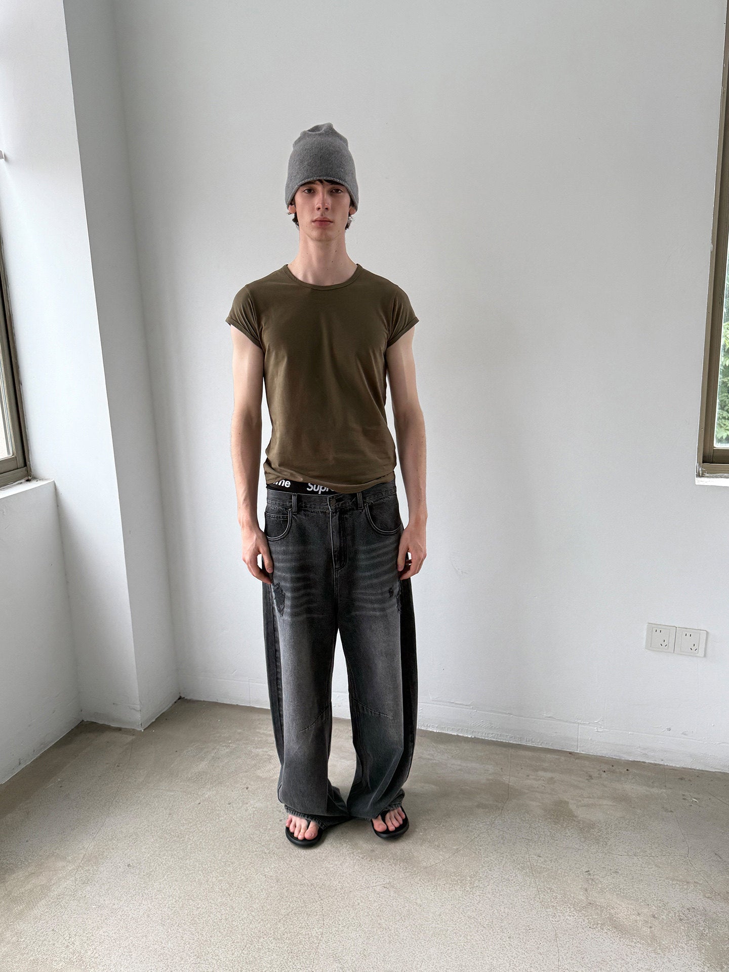 Slim-Fit Flying Sleeve T-Shirt