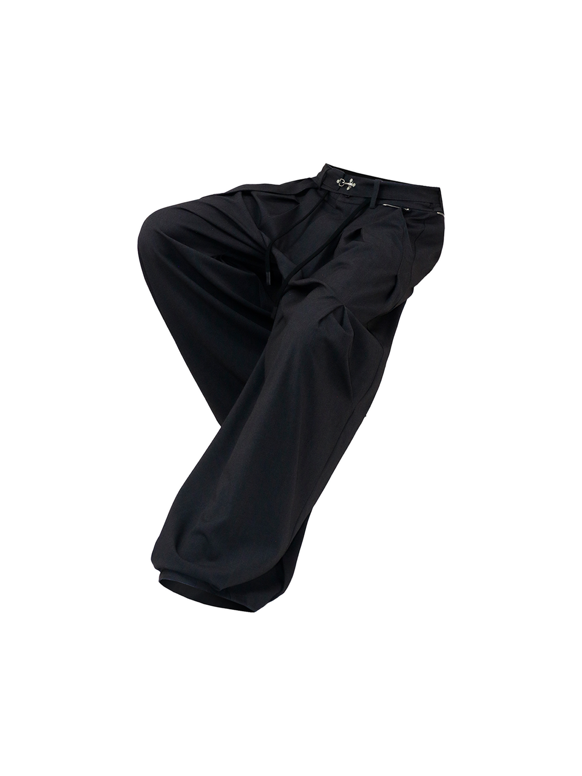 Casual Pants with a Belt