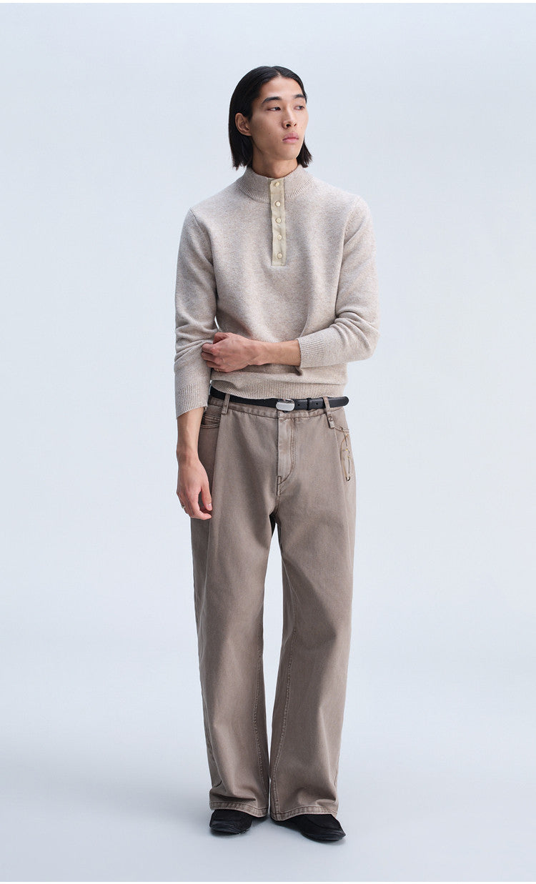 Button-Down Knit
