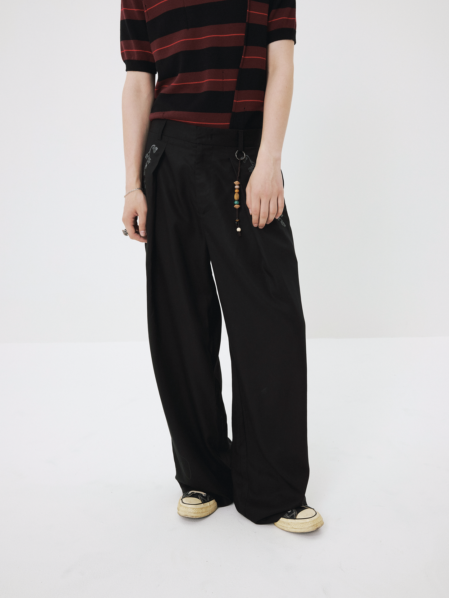 Casual Wide-Leg Pants