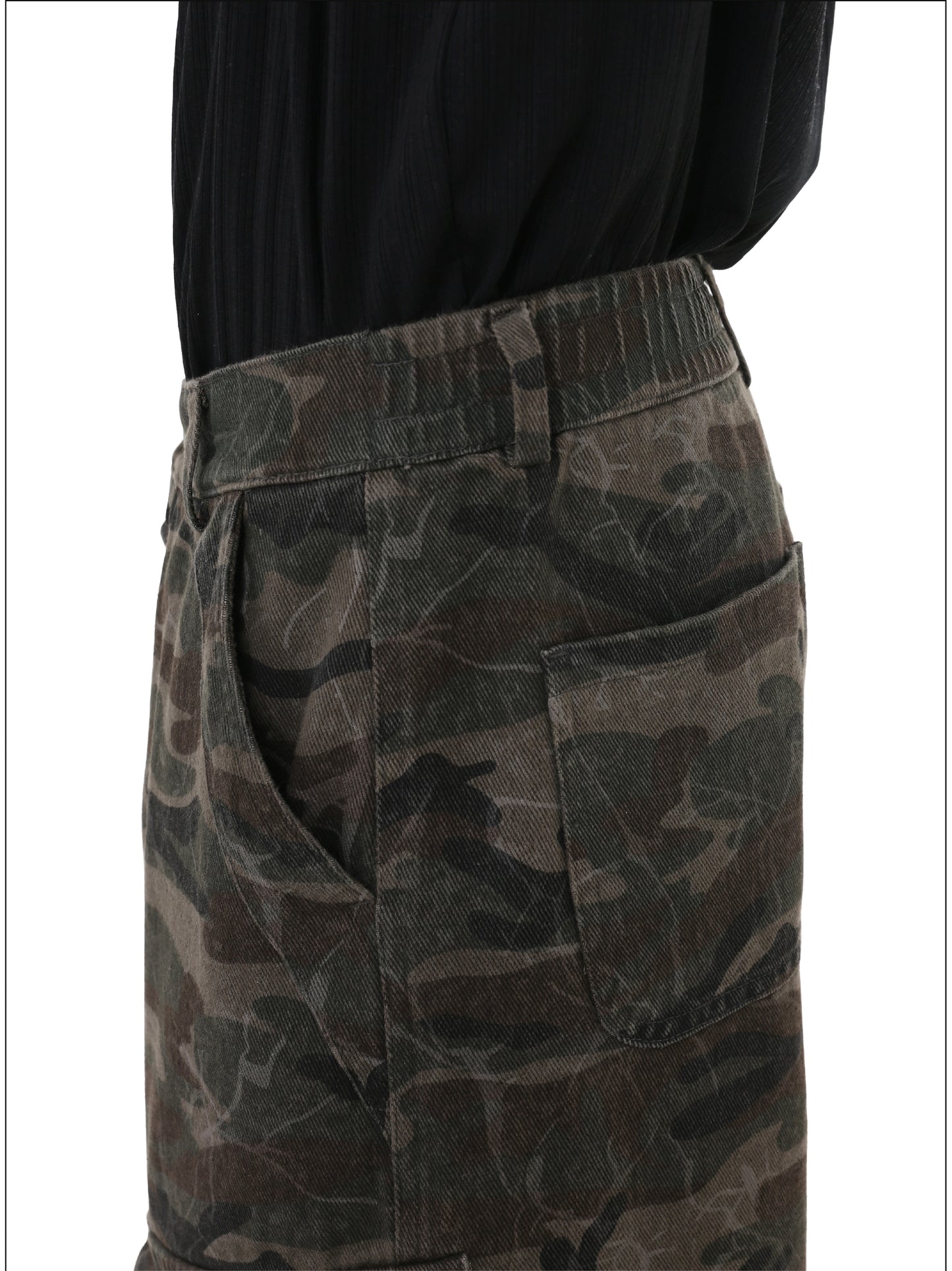 Wash-processed shorts