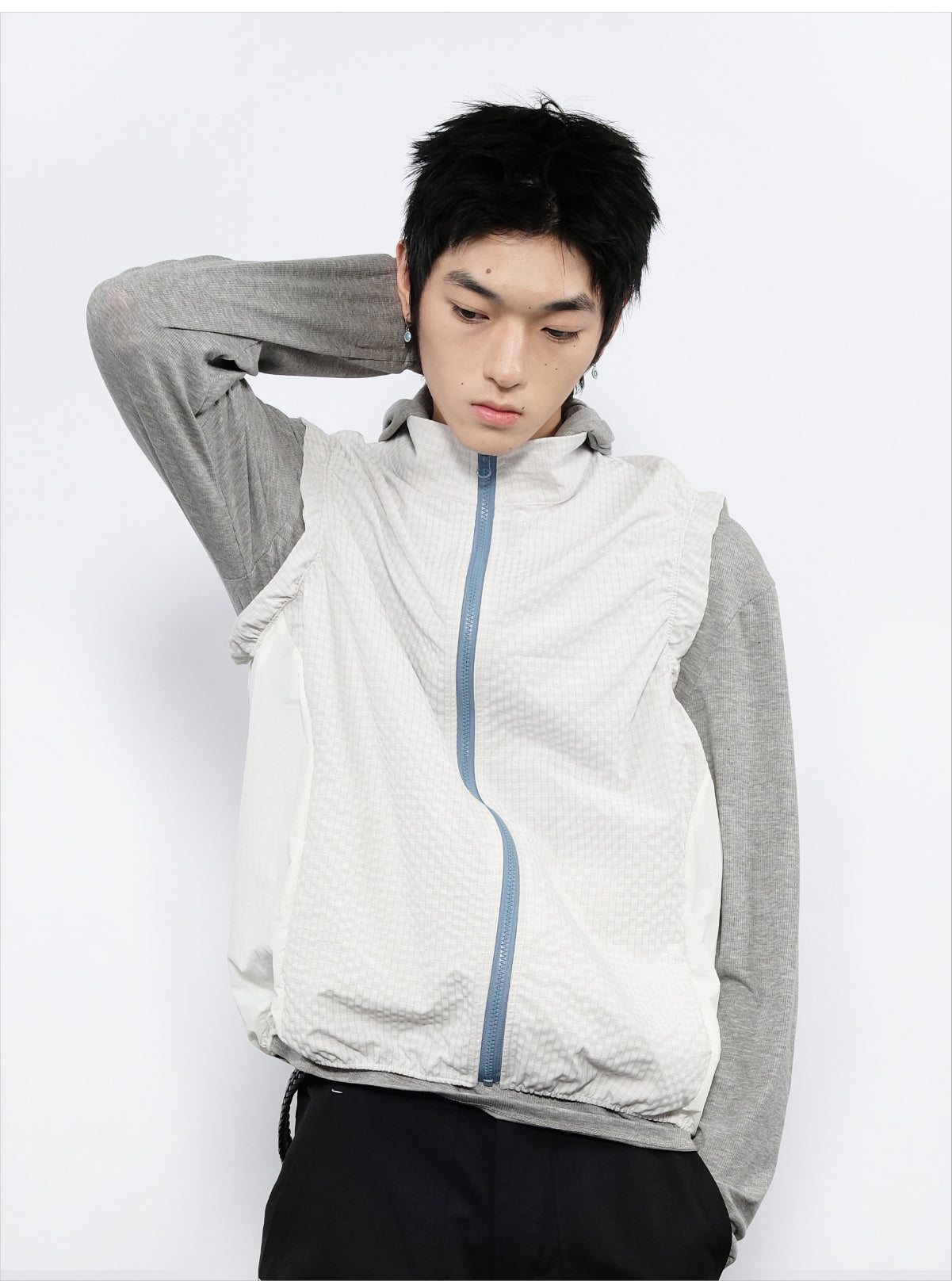 Stand Collar Casual Vest