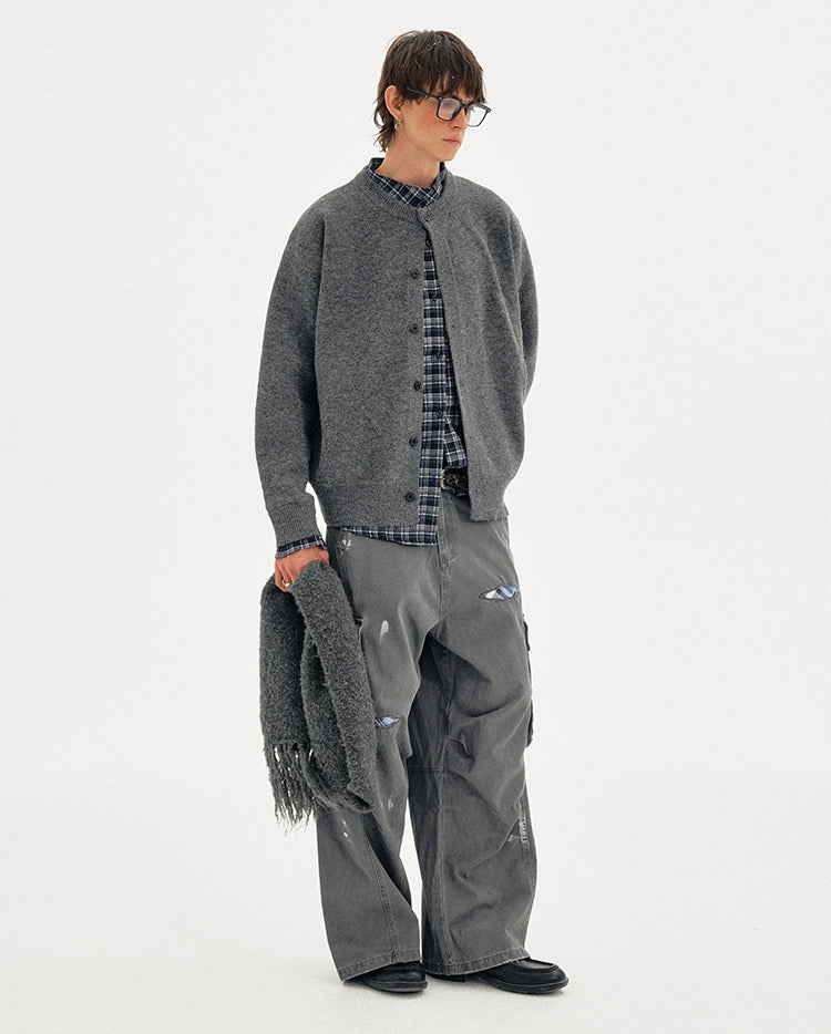 Faux Two-Piece Cardigan