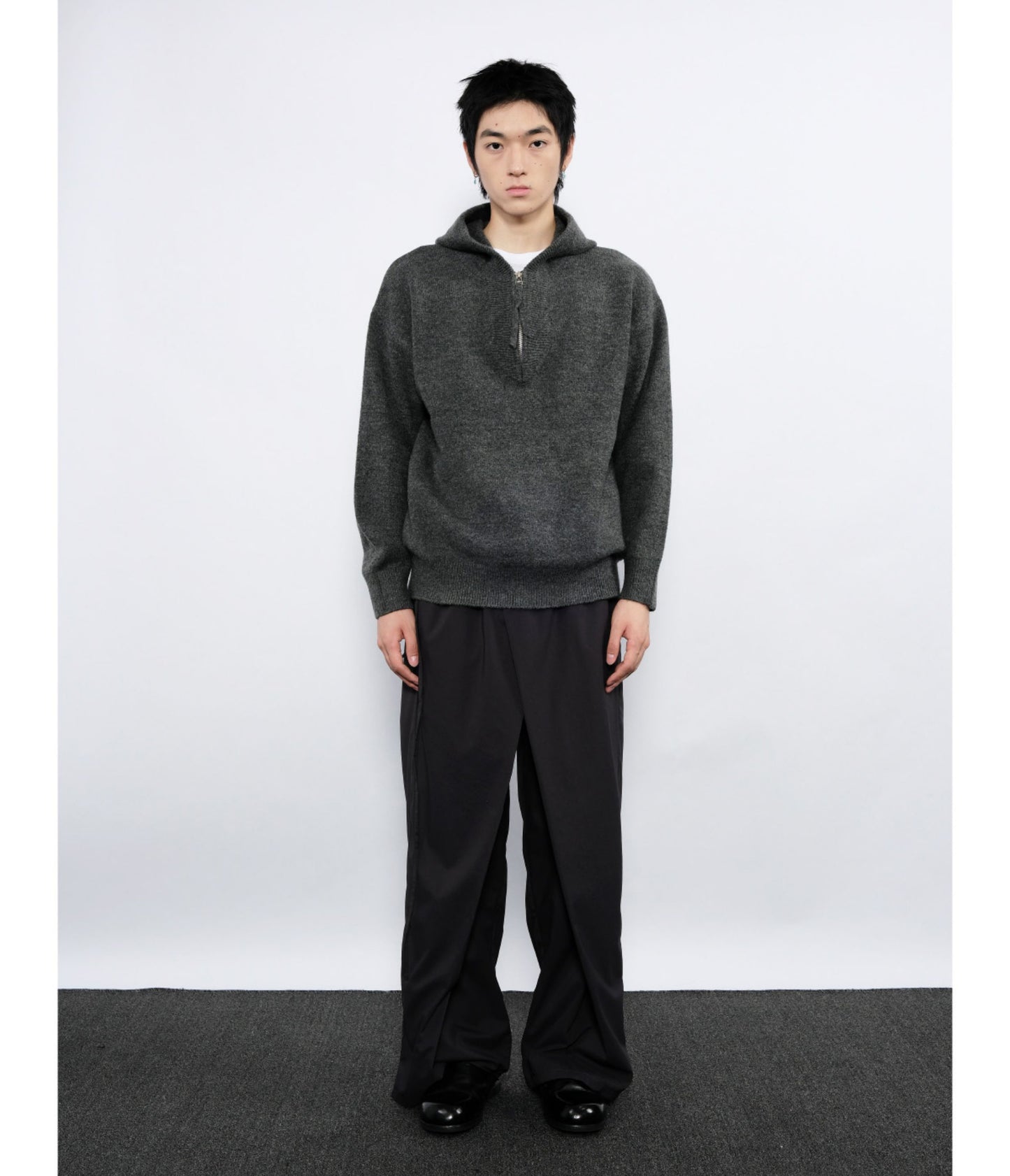 Hooded Pullover Sweater