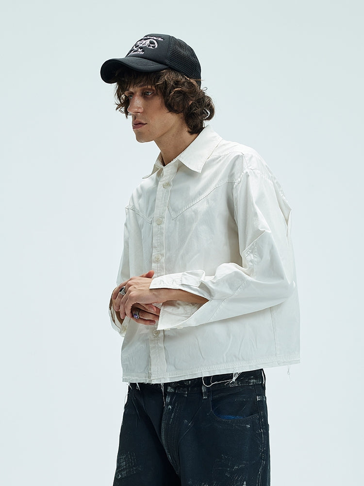 A-Line Bearded Style Shirt