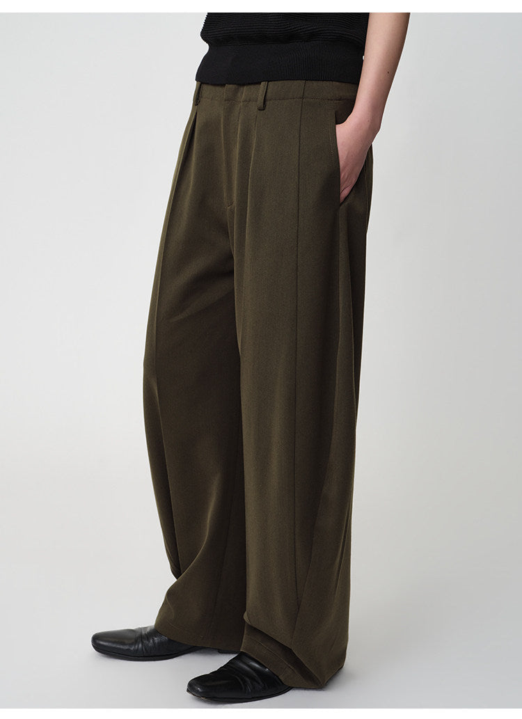 Retro-Style Casual Pants