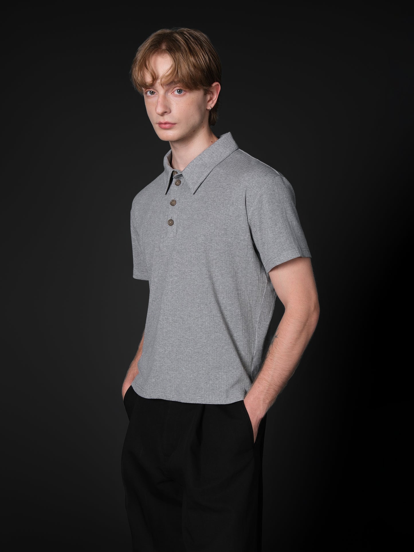 Short Wide Polo Shirt