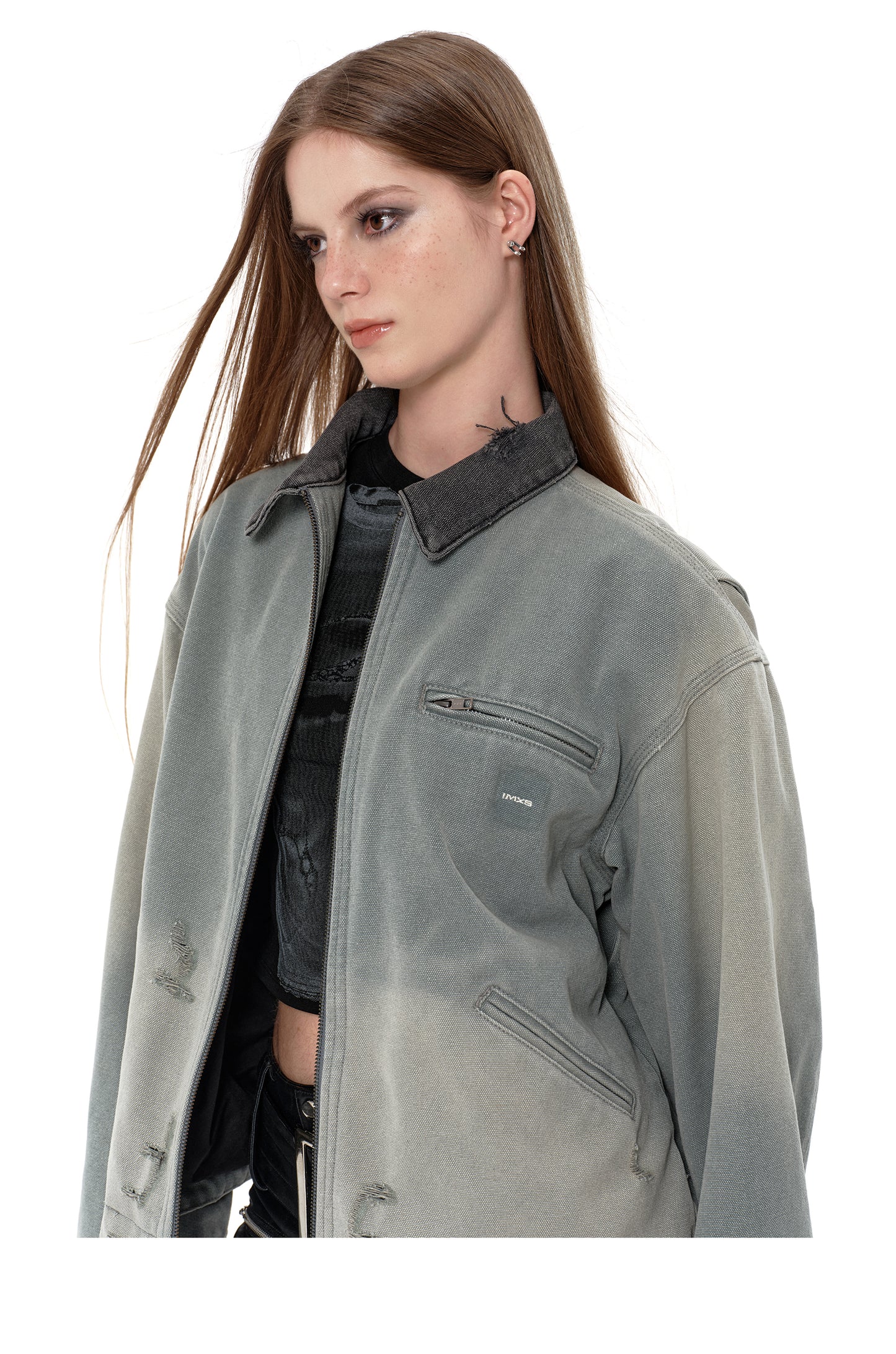 Distressed Workwear Jacket