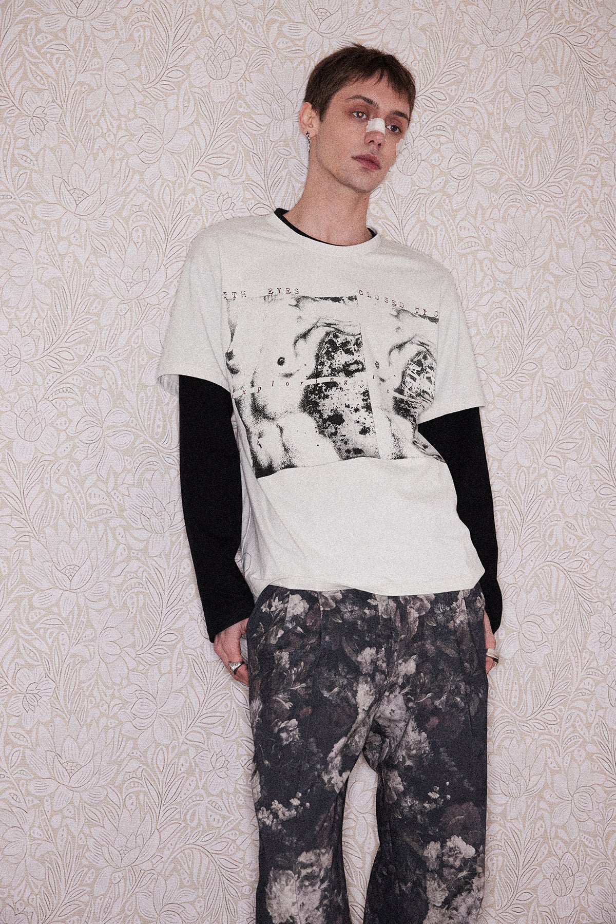 Faux Two-Piece T-Shirt